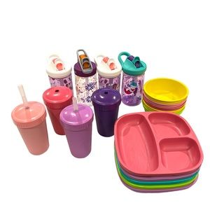 Lot of Replay Recycle & Camelbak dishes and cups